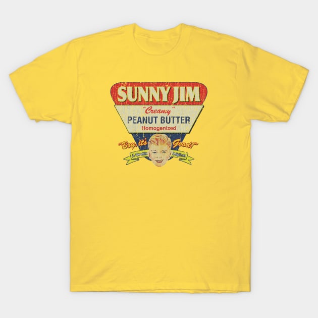 Sunny Jim Peanut Butter 1921 T-Shirt by JCD666